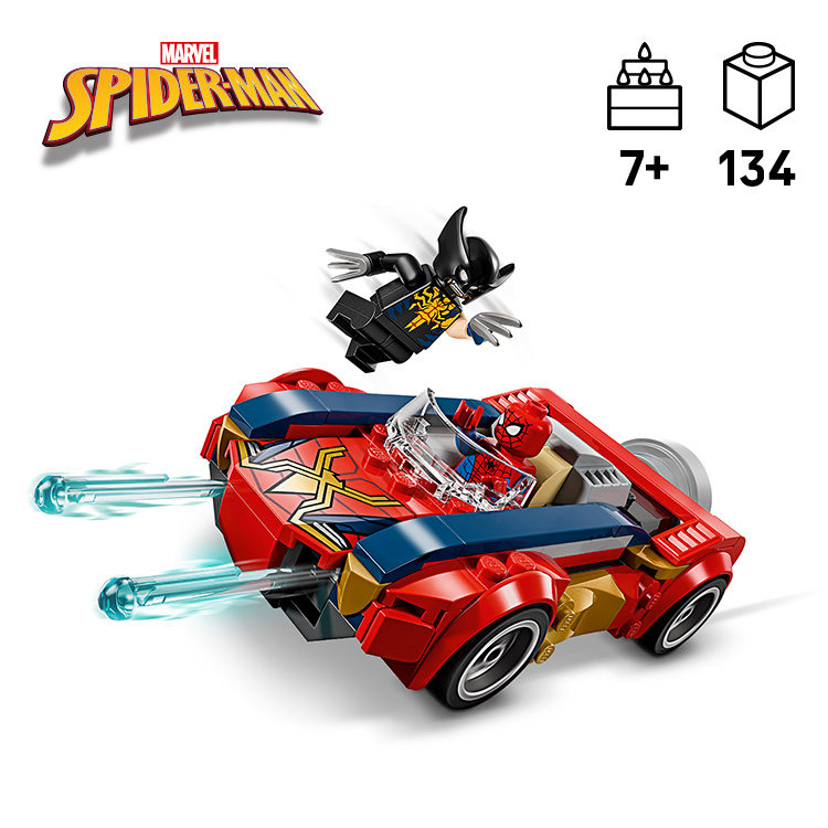 Spider-Man Car vs. Venomized Wolverine 76336 | Marvel | Buy online