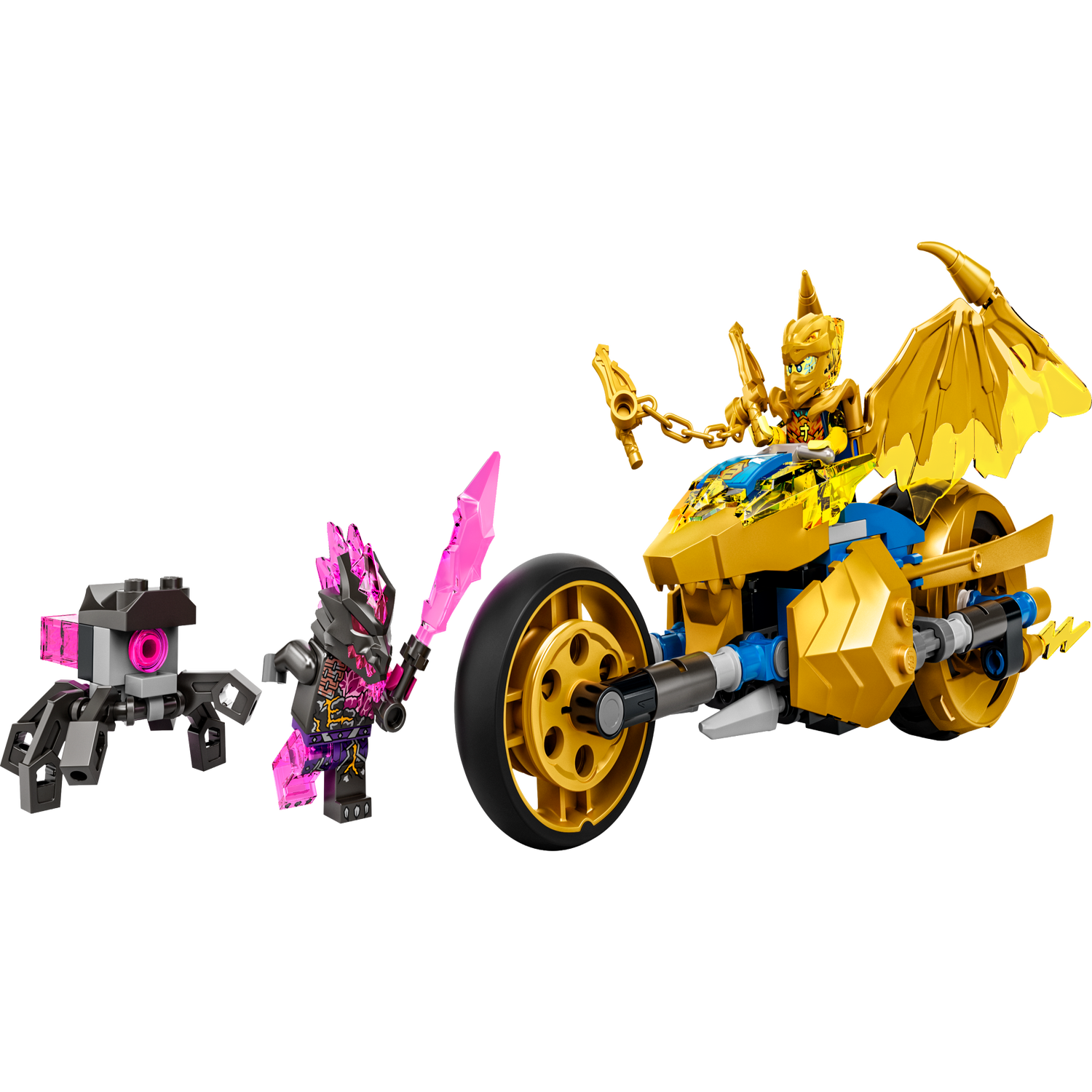 Goneryl Den sandsynlige blur Jays gyldne drage-motorcykel 71768 | NINJAGO® | Officiel LEGO® Shop DK