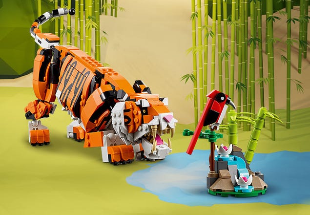 Majestic Tiger Creator 3-in-1 | Buy at the Official LEGO® Shop US