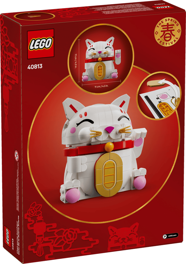 LEGO 40813 Le chat porte-bonheur — visuel 7 sur 7
