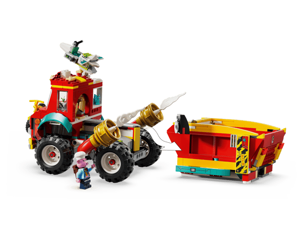 LEGO 80055 Le puissant camion de l’équipe de Monkie Kid — visuel 4 sur 8