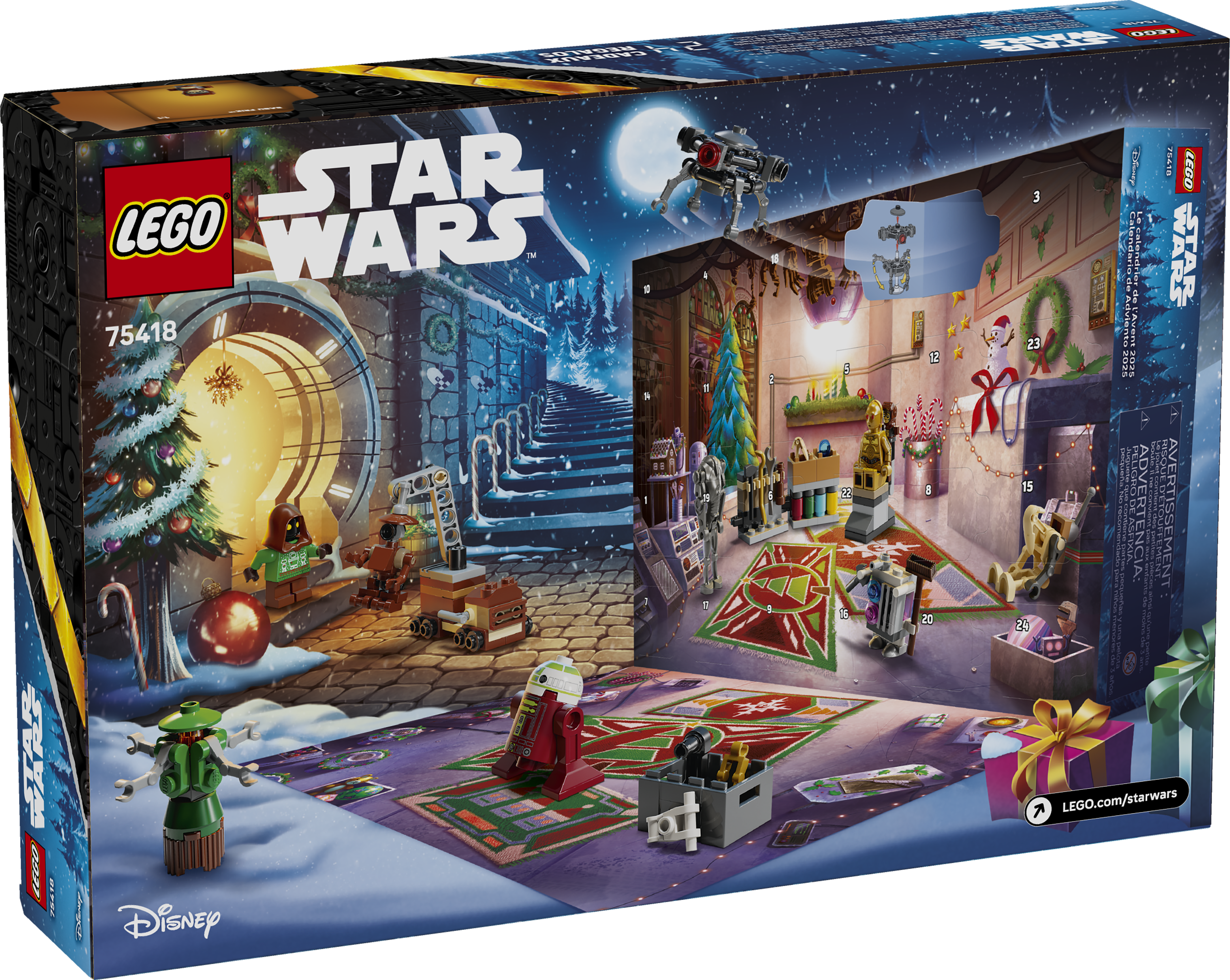 あもんページです♡ Amazon.com: LEGO Star Wars Advent Calendar 2025 Kids Toy - Holiday