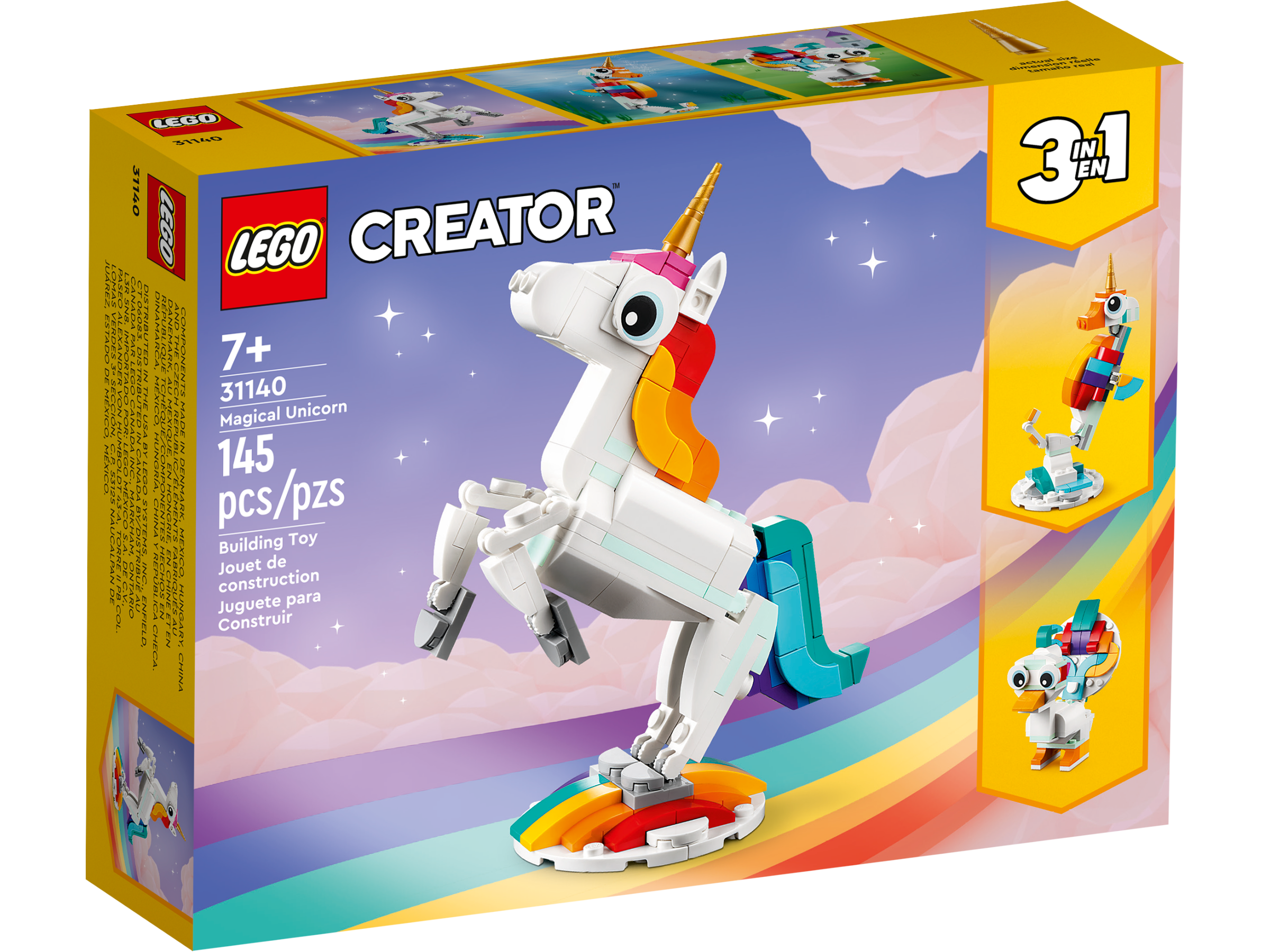 Magisk enhjørning 31140 | Creator | Officiel LEGO® Shop DK