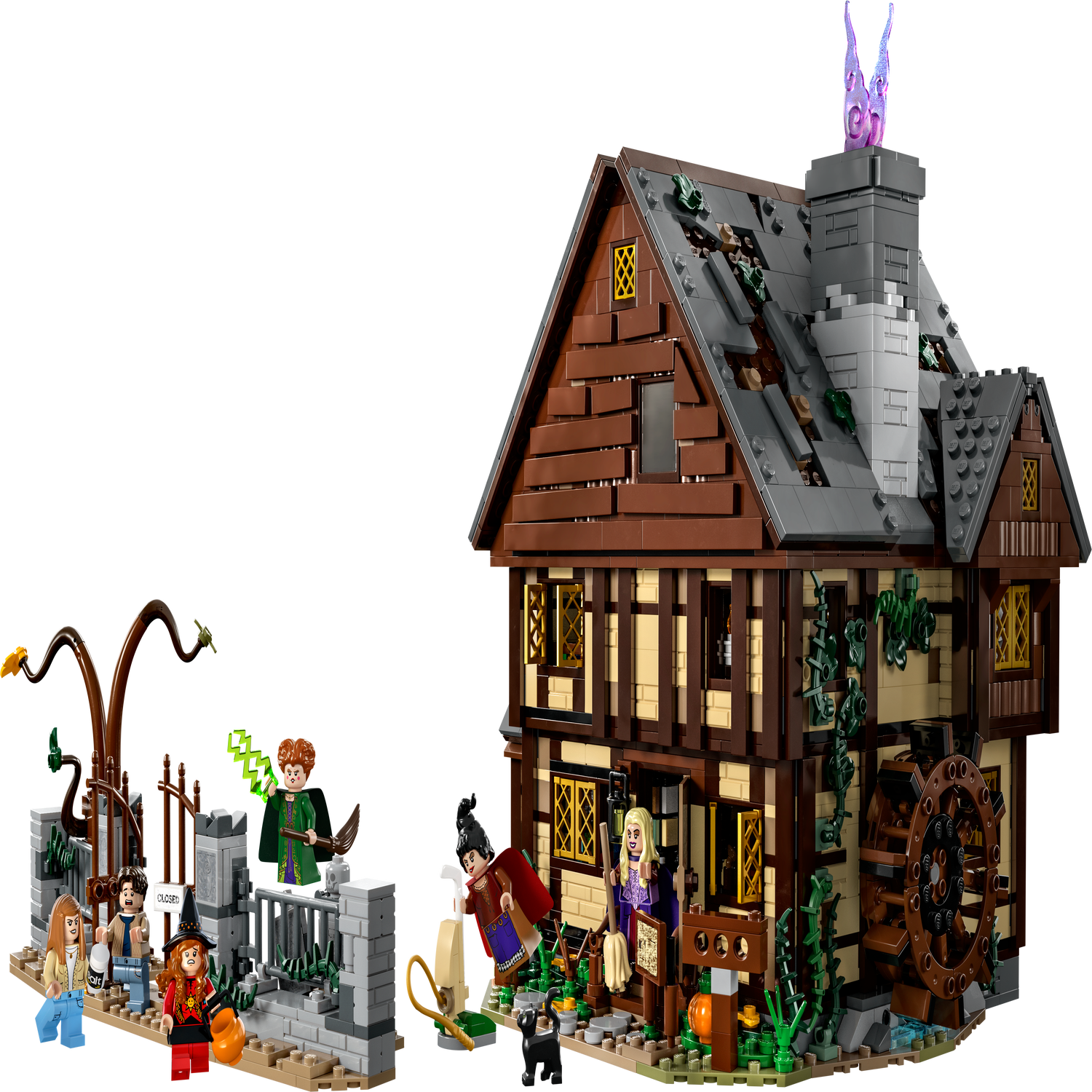 Disney Hocus Pocus: Sanderson Cottage 21341 | Ideas | online at the Official LEGO® Shop US