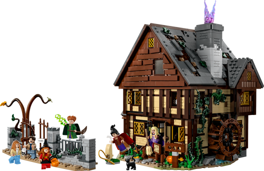 LEGO 21341 - Disneys Hokus Pokus: Sanderson-søstrenes hytte