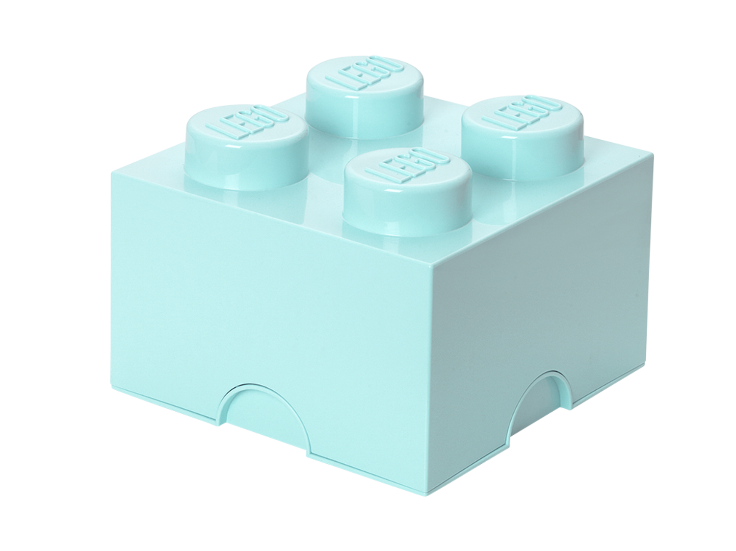 4-Stud Storage Brick – Aqua Blue 5006935 | Other | Buy online at the Official LEGO® Shop US 