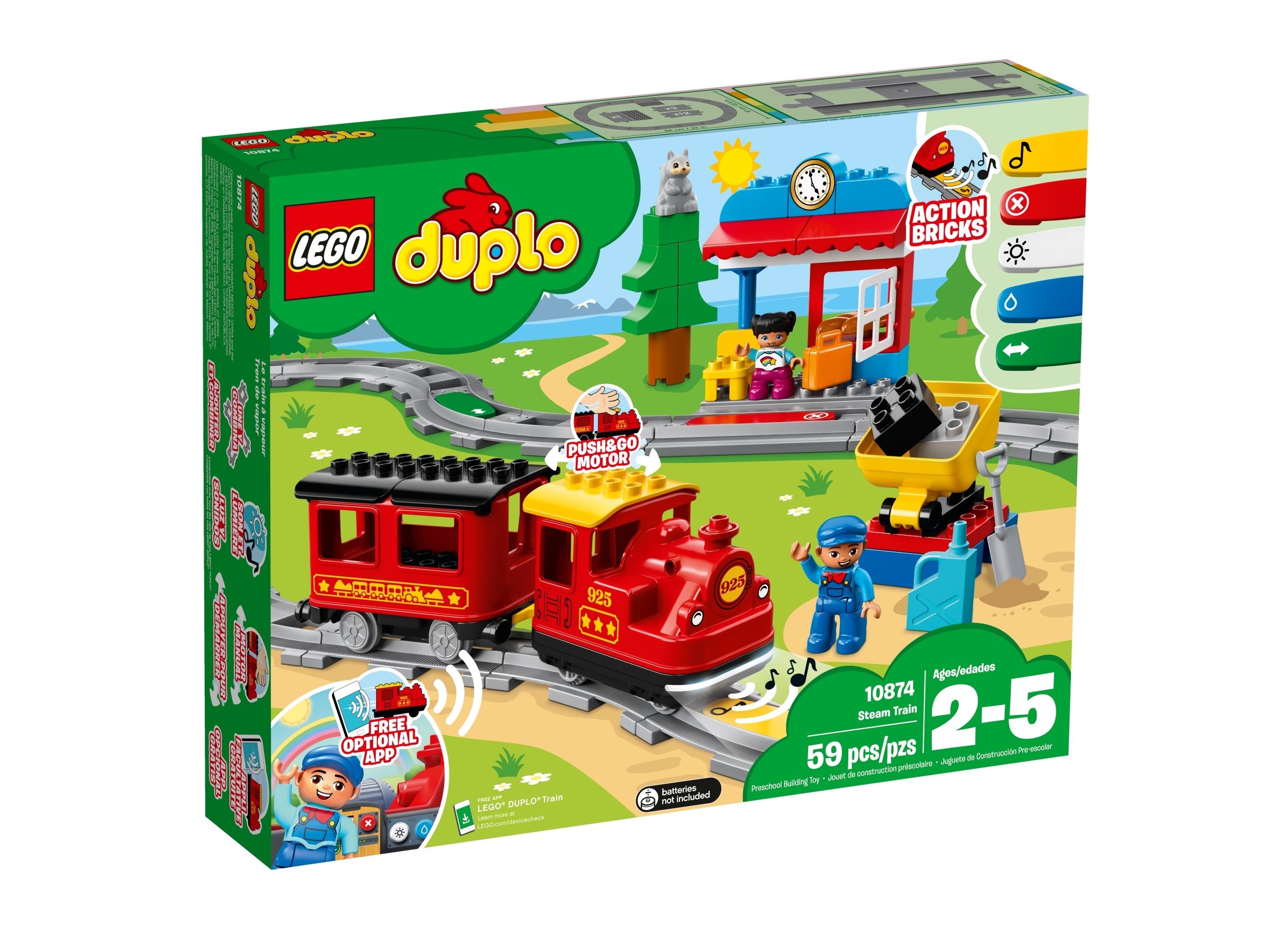 LEGO 10874 DUPLO TRENO A VAPORE 