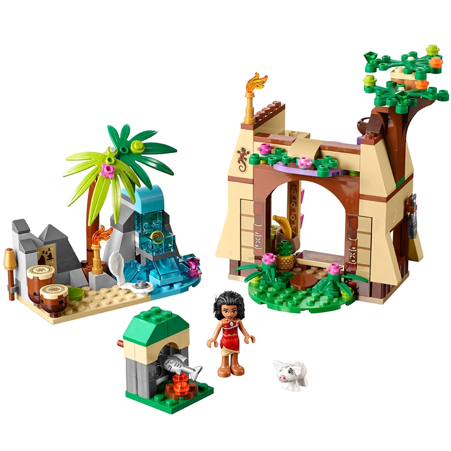 Mangler roterende Hofte Moana's Island Adventure 41149 | Disney™ | Buy online at the Official LEGO®  Shop US