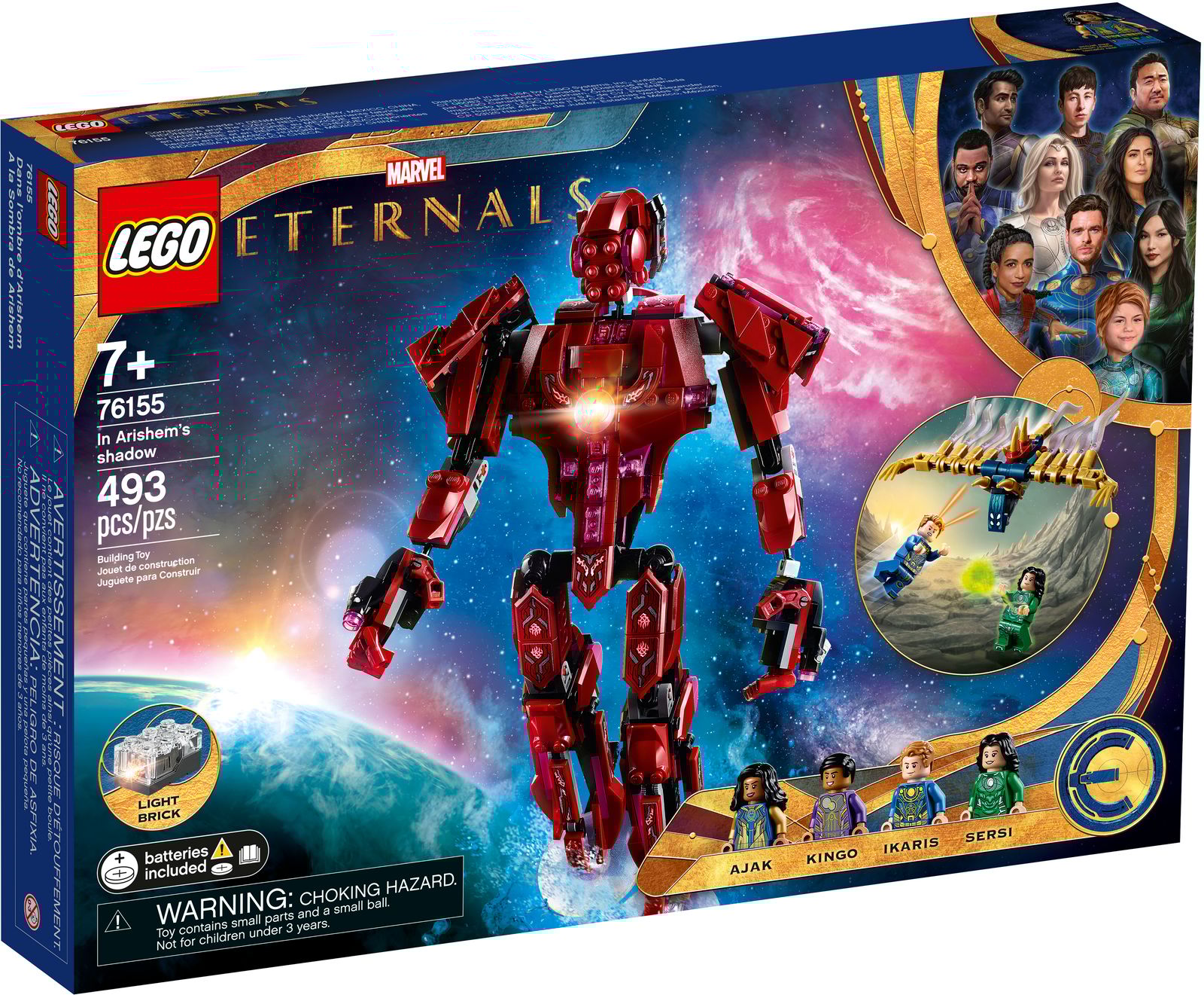 LEGO® Marvel The Eternals In Arishem's Shadow 76155 | Marvel | Buy online at the Official LEGO® Shop US