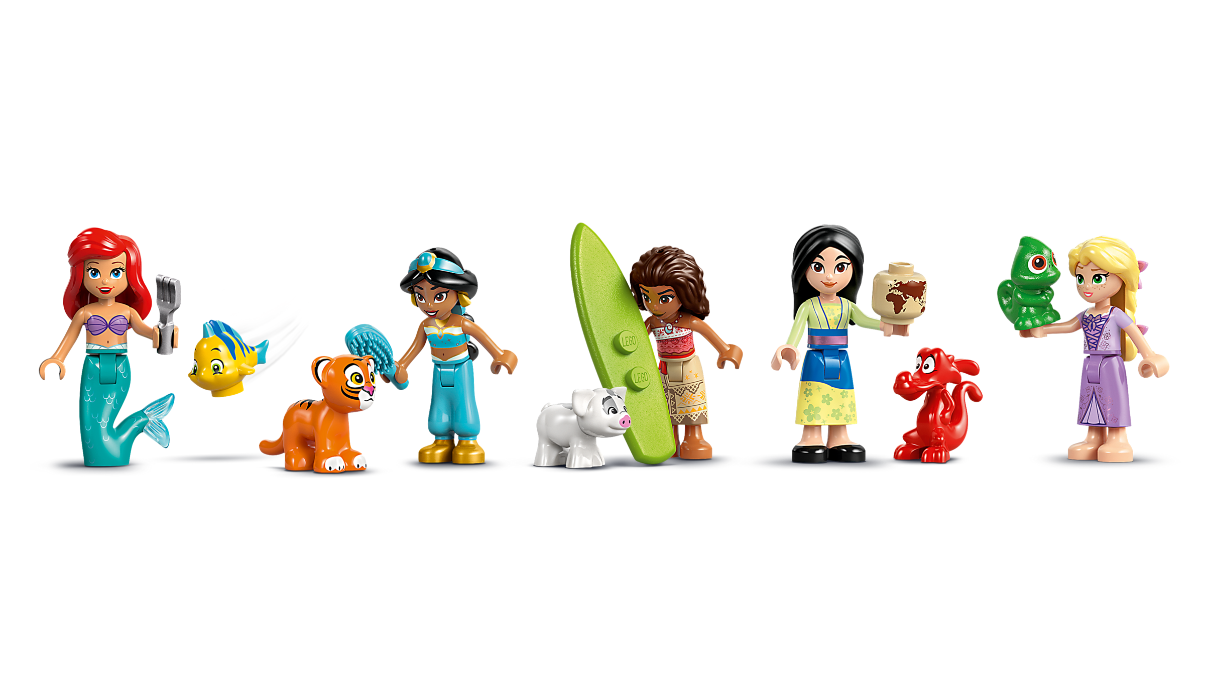 Princess Castle & Royal Pets 43267 | Disney™ | Buy online at the