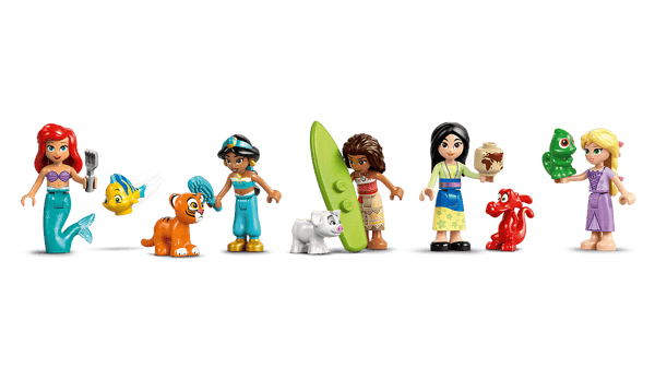 LEGO 43267 Le château des princesses et les animaux royaux — visuel 4 sur 8