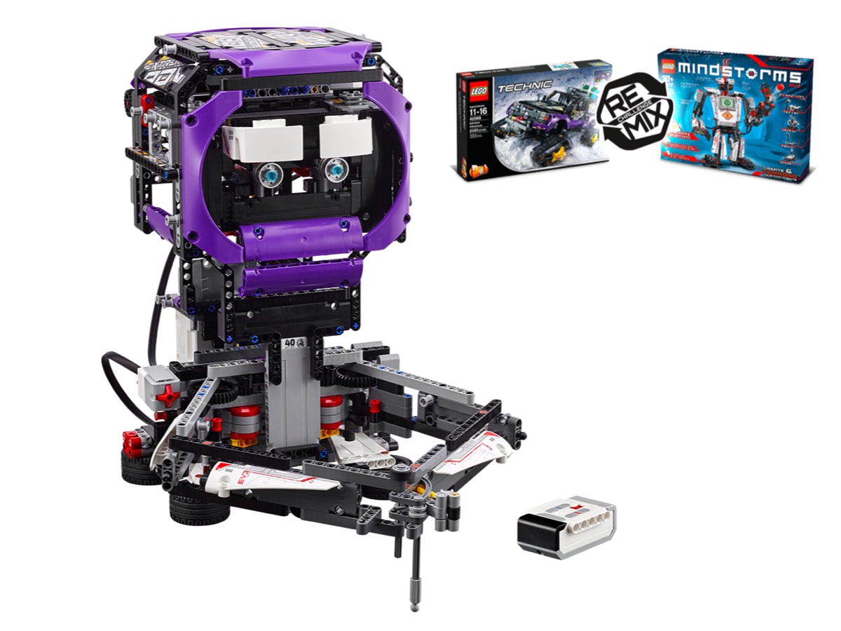 Lego black motor video camera or engine Minifigure Accessories Technic Mindstorm 