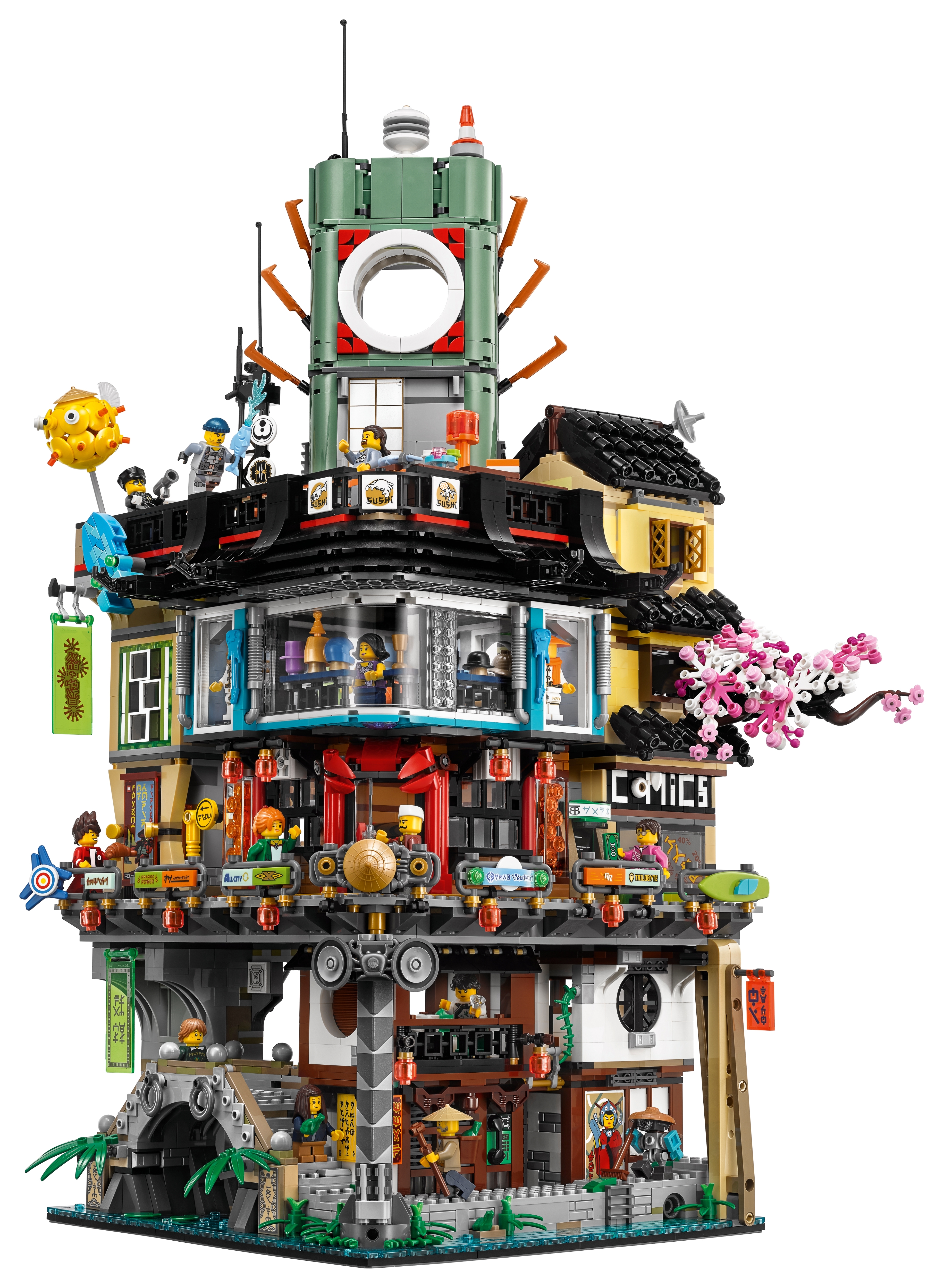 religie opraken Tweet NINJAGO® City 70620 | NINJAGO® | Officiële LEGO® winkel BE