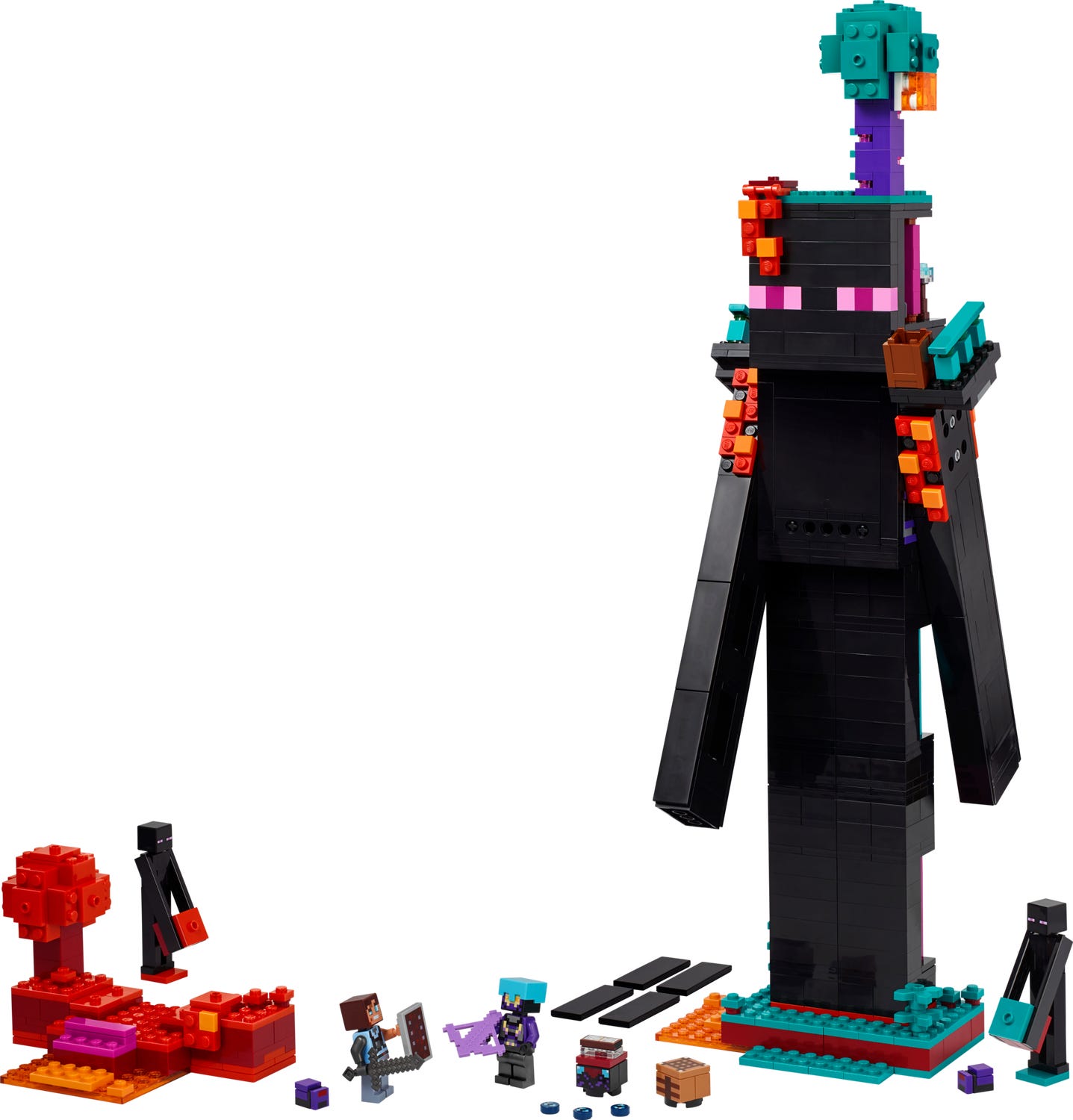 The Enderman Tower 21279 Minecraft® Buy online at the Official
