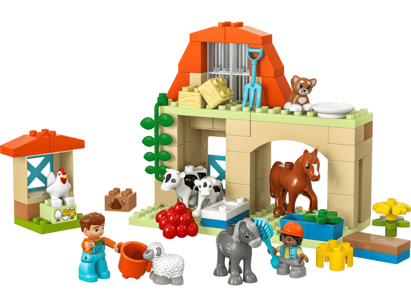 Le set LEGO 10416 Prendre soin des animaux de la ferme