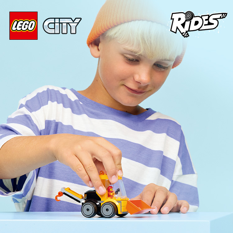 ライド – ホイールローダー 60483 | シティ |レゴ®ストア公式