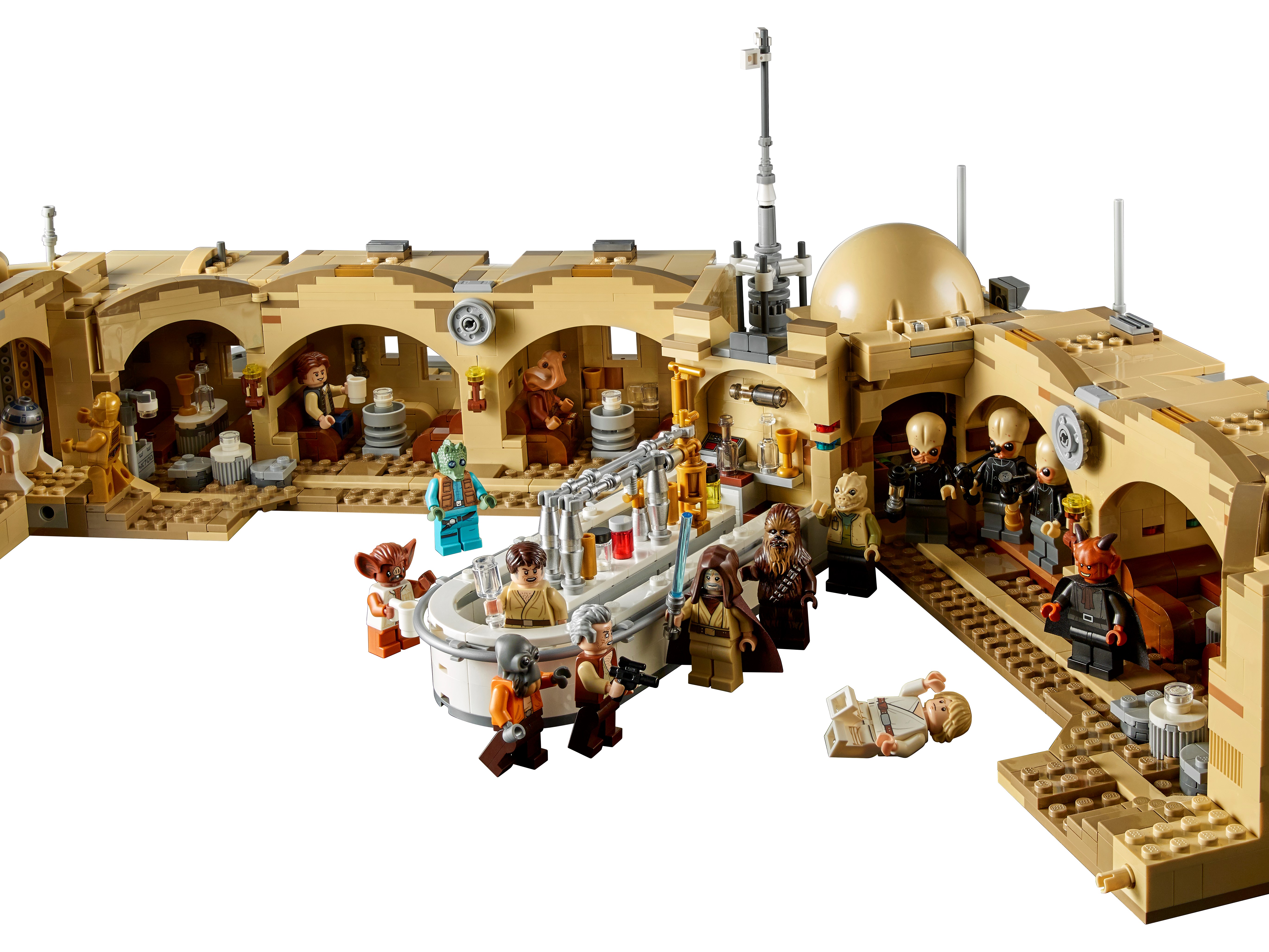 *Teil 2*NEU LEGO® Minifiguren+Dewback aus Set 75290 Mos Eisley Cantina Auswahl 