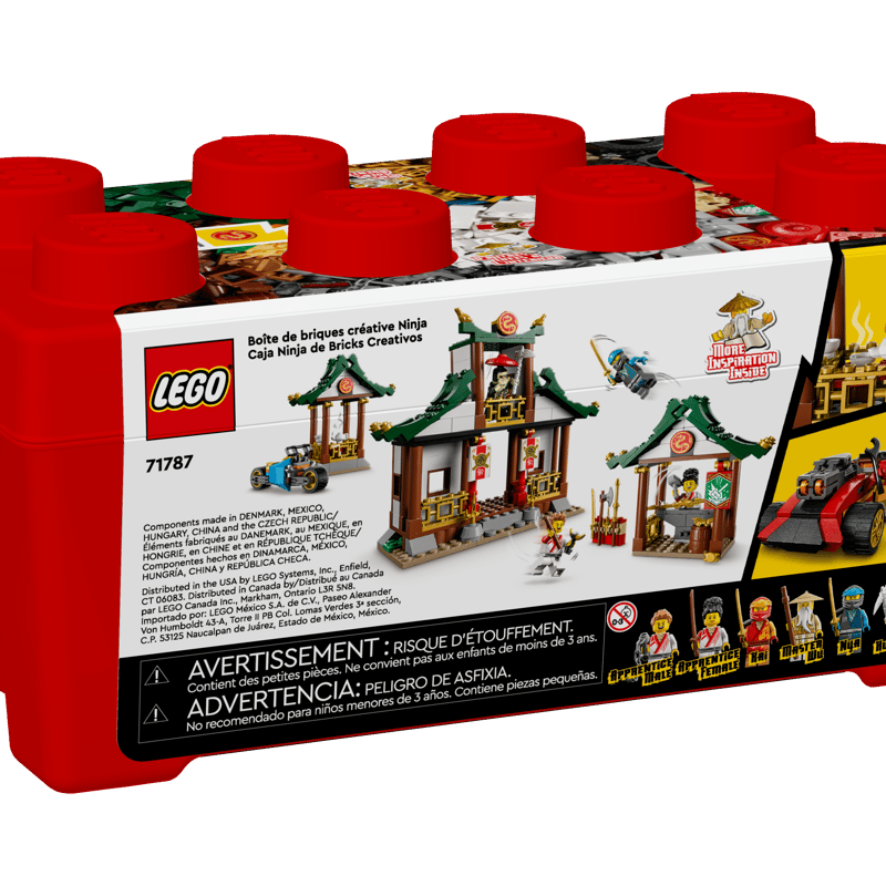 Creative Ninja Brick Box 71787 | NINJAGO® | Buy online at the Creative Ninja Brick Box 71787 | NINJAGO® | Buy online at the