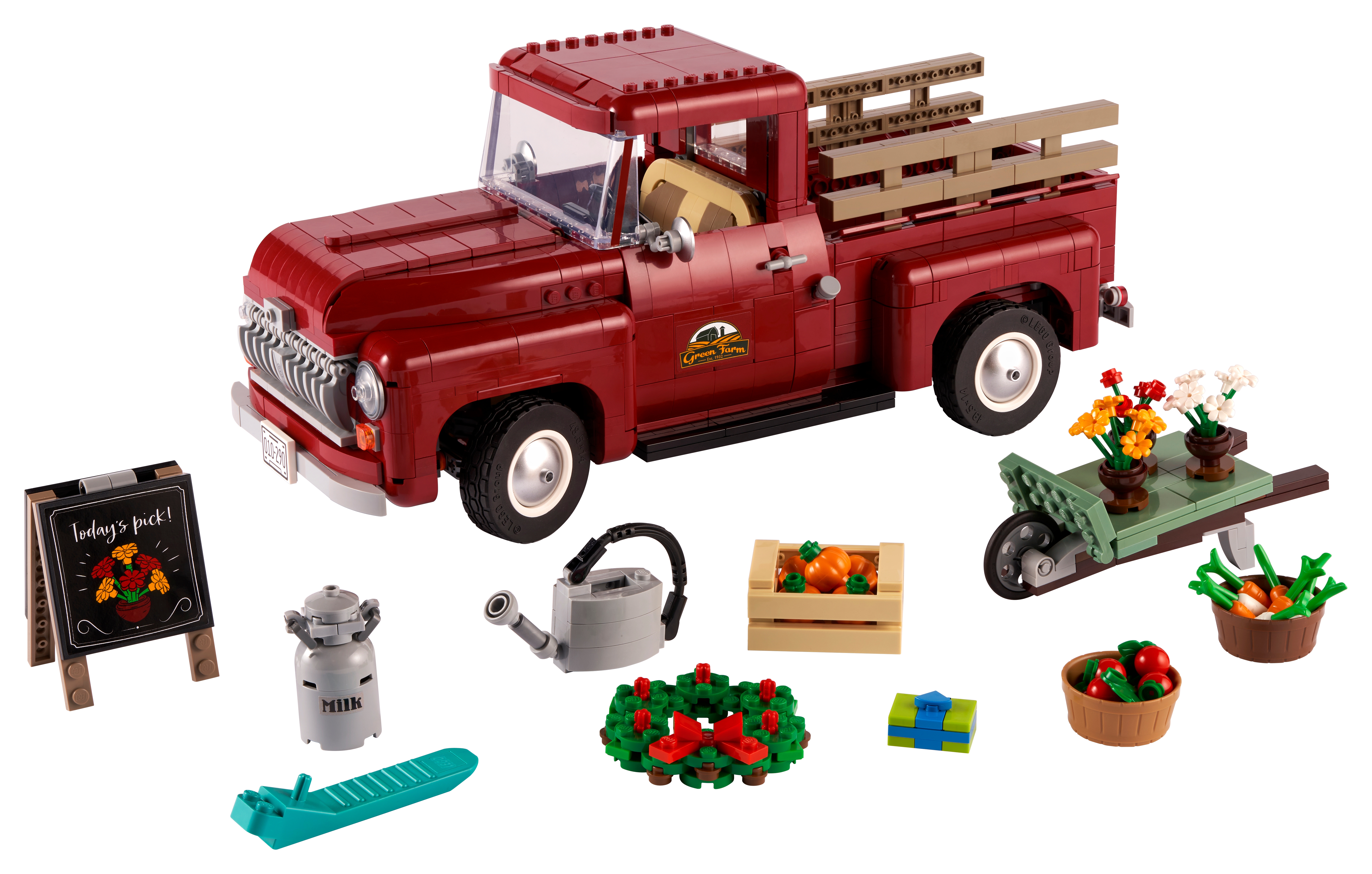 Række ud fyrretræ Vellykket Pickup 10290 | LEGO® Icons | Officiel LEGO® Shop DK