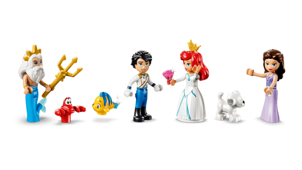 LEGO 43299 Le bateau du mariage royal d’Ariel — visuel 3 sur 8
