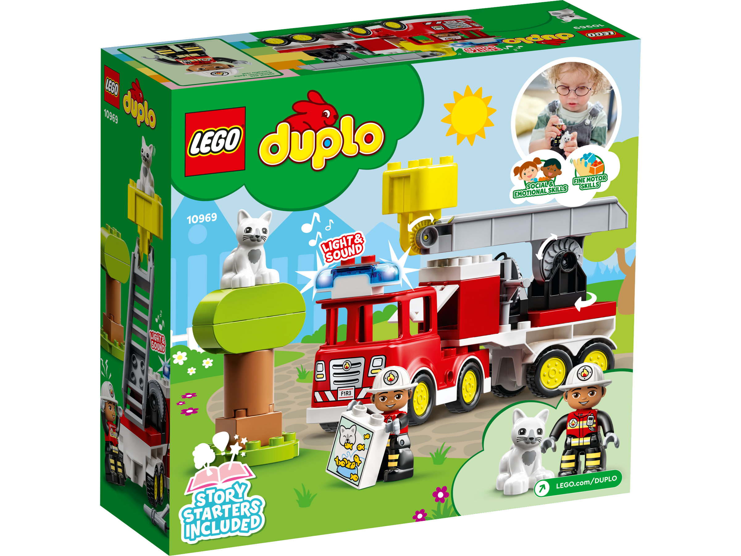 Monopoly delicaat Hertog Brandweerauto 10969 | DUPLO® | Officiële LEGO® winkel NL