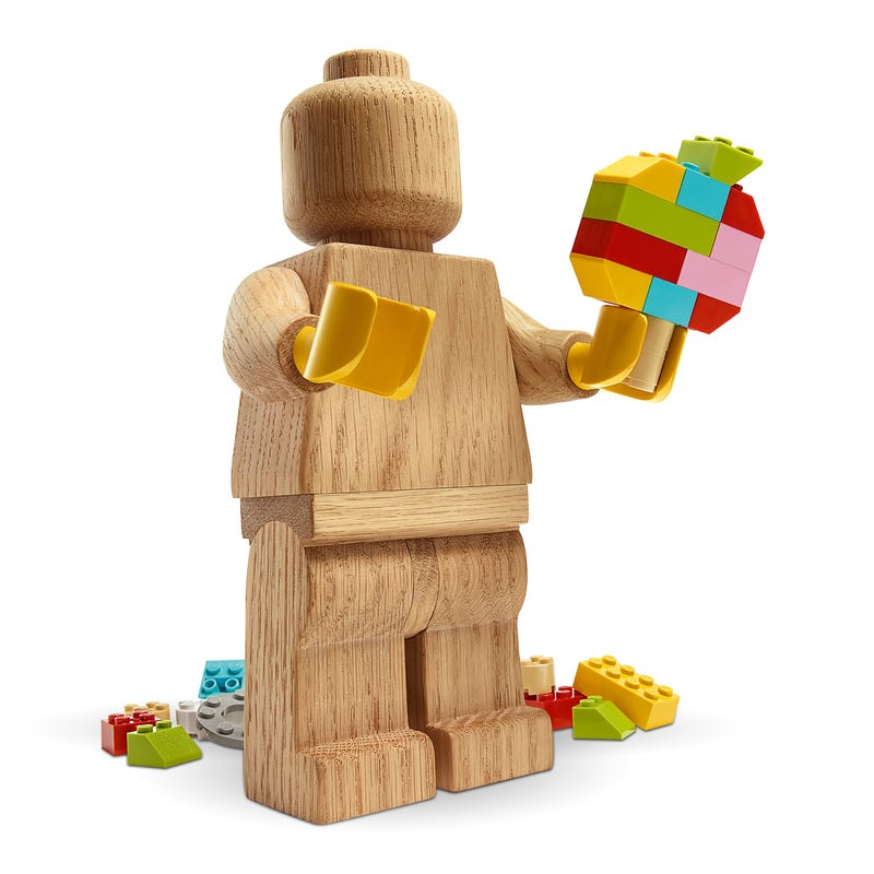 Wooden Minifigure
