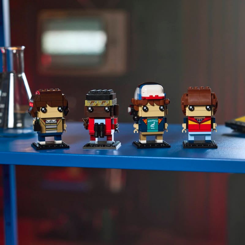 Mike, Dustin, Lucas and Will Figures