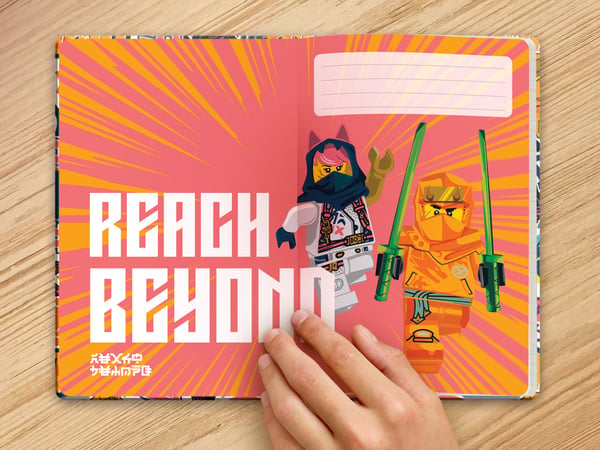 LEGO 5007896 LEGO® NINJAGO® Notebook — visuel 3 sur 6