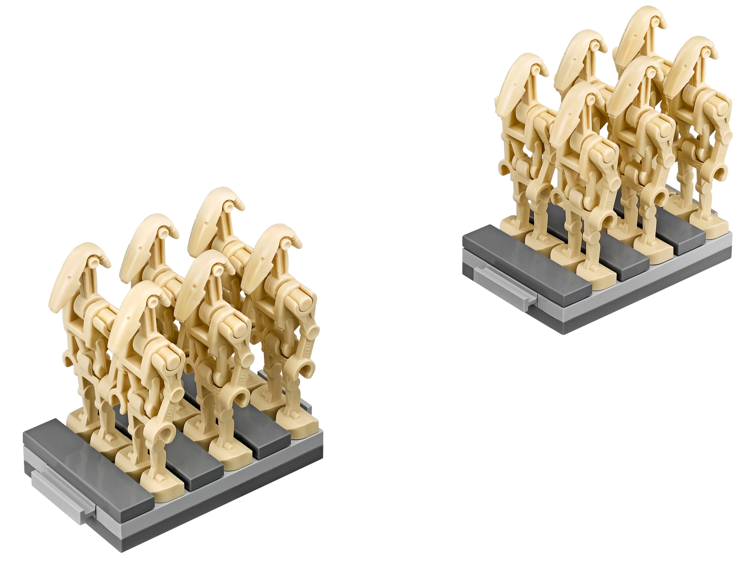 10x Battle Droid sw001 Armee aus 7929 7662 75086! Lego® Star Wars™ Figuren 