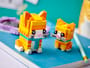 Pręgowany rudy kot 40480 | BrickHeadz | Oficjalnym sklepie LEGO® PL