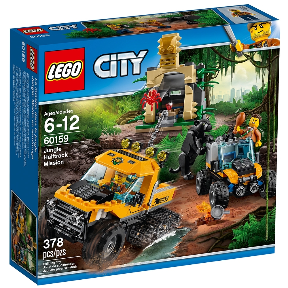 LEGO City Jungle Halftrack Mission 2017 60159 for sale online