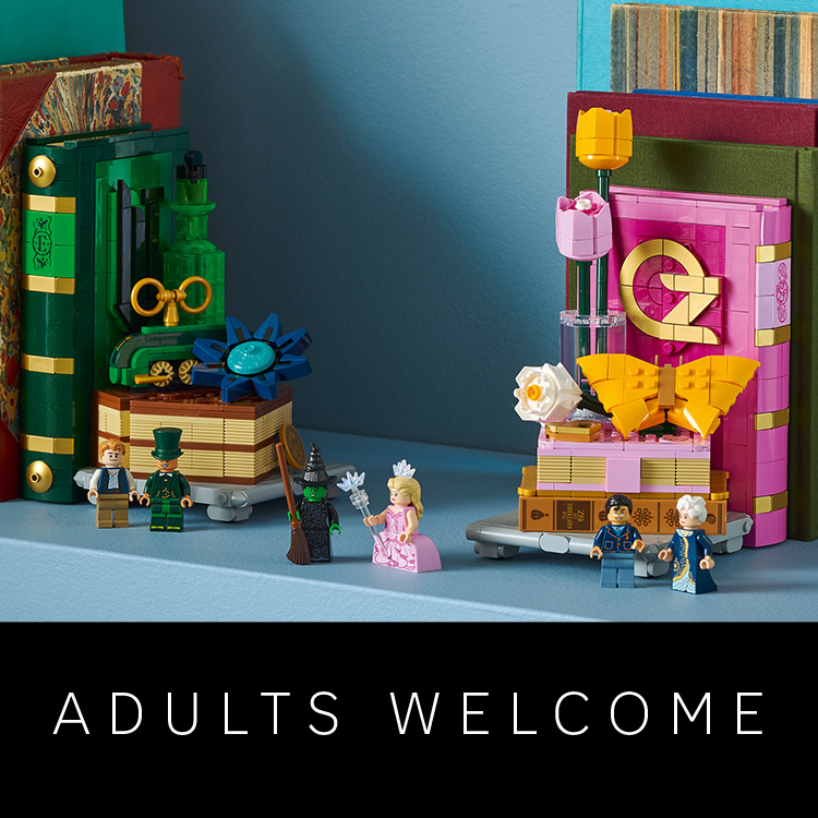 Glinda & Elphaba Bookends 75691 | Wicked | Buy online at the