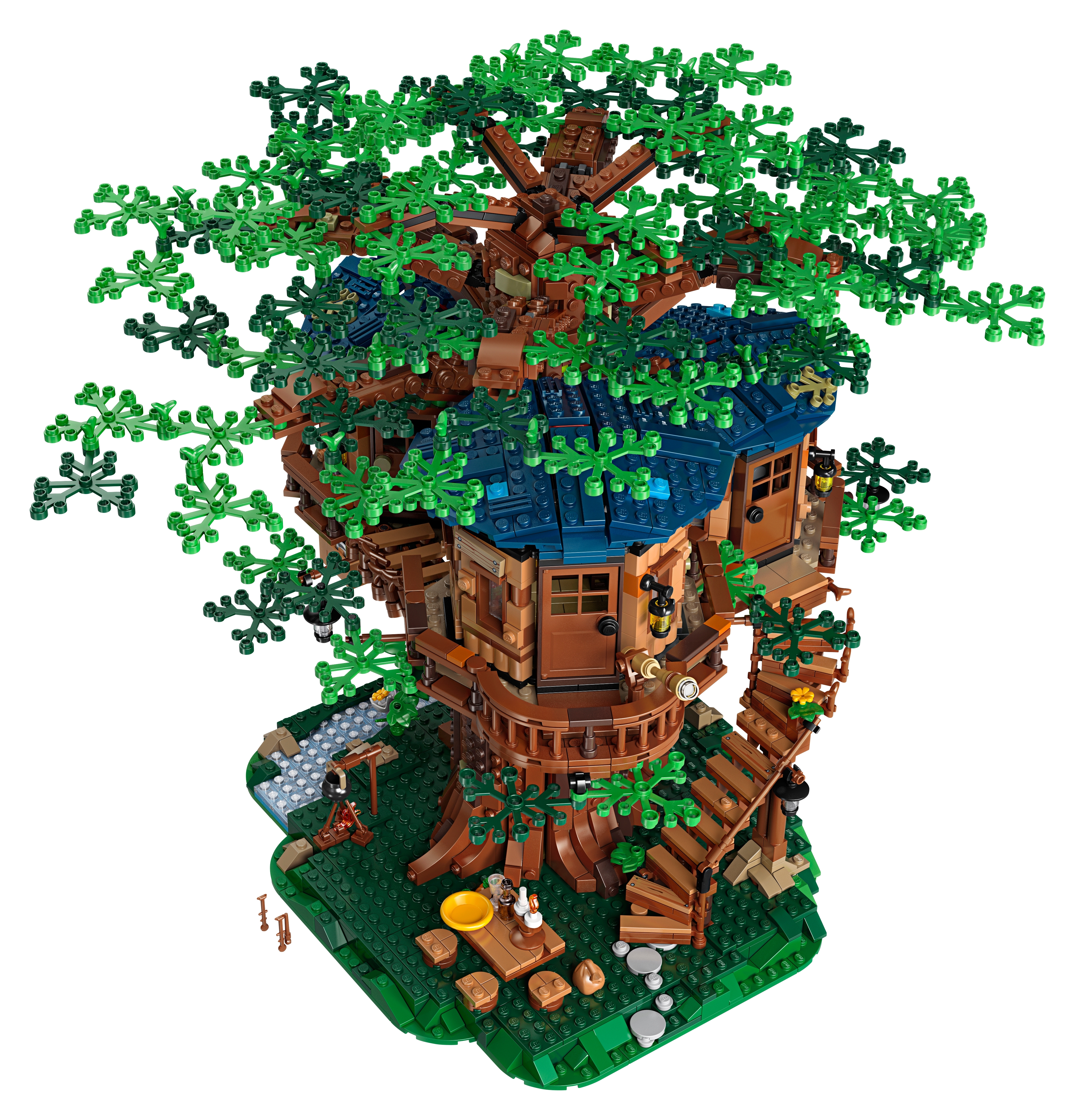 6007 IDEAS Series Tree House Building blocks bricks Compatible lepinglys 21318 p 