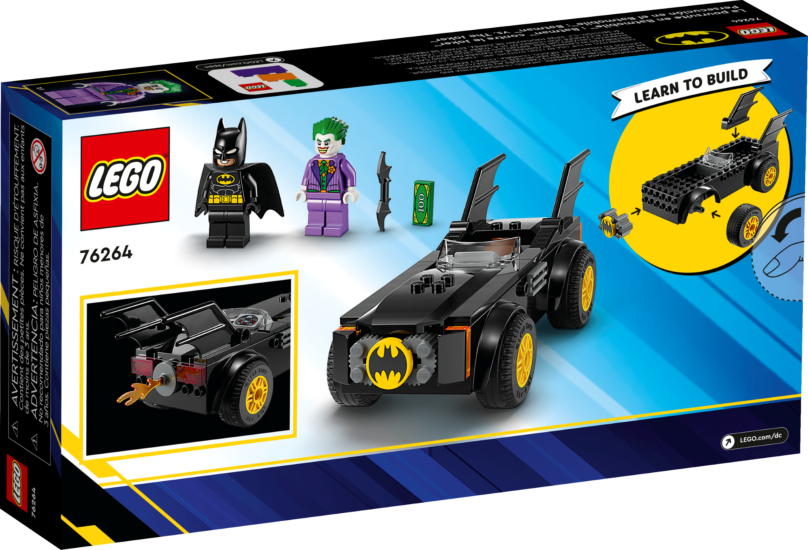 Batmobile™ Pursuit: Batman™ vs. The Joker™ 76264, Batman™