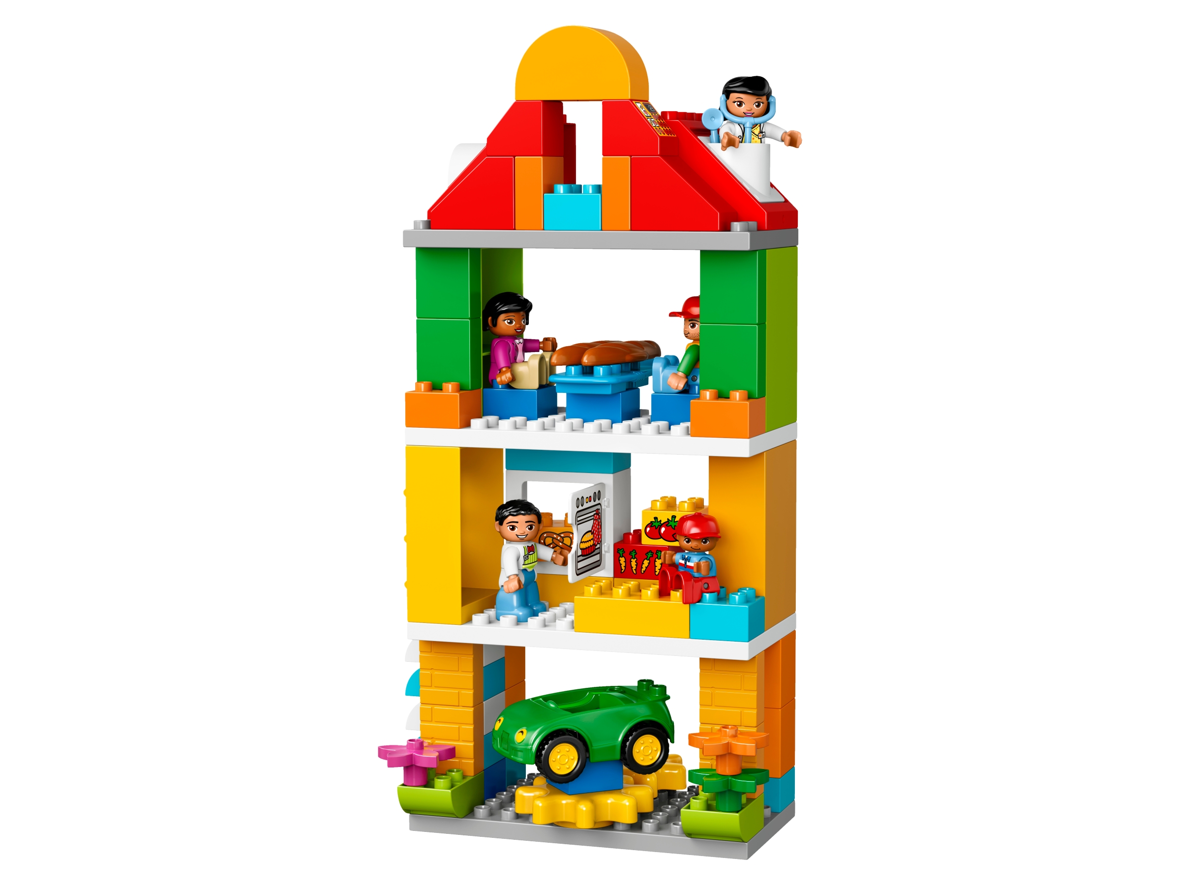 Multi LEGO DUPLO Town 6174421 Square 10836