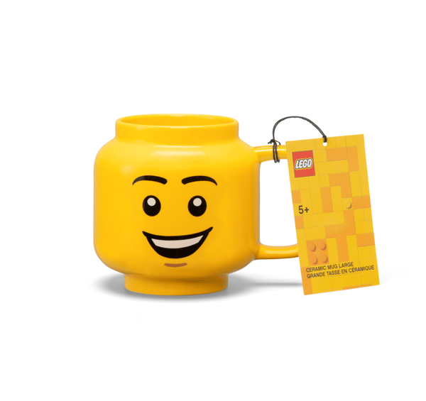 LEGO 5007877 Grande tasse en céramique Garçon rieur — visuel 2 sur 2