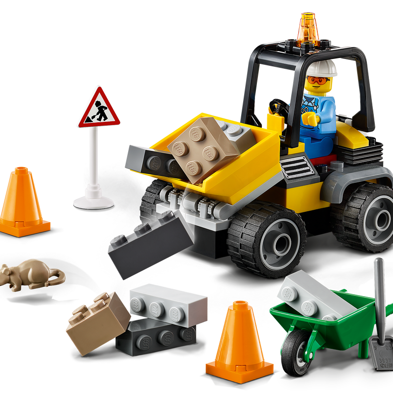 HOT Cantiere Ruspa Lego City Ruspa Da Cantiere 60284 City