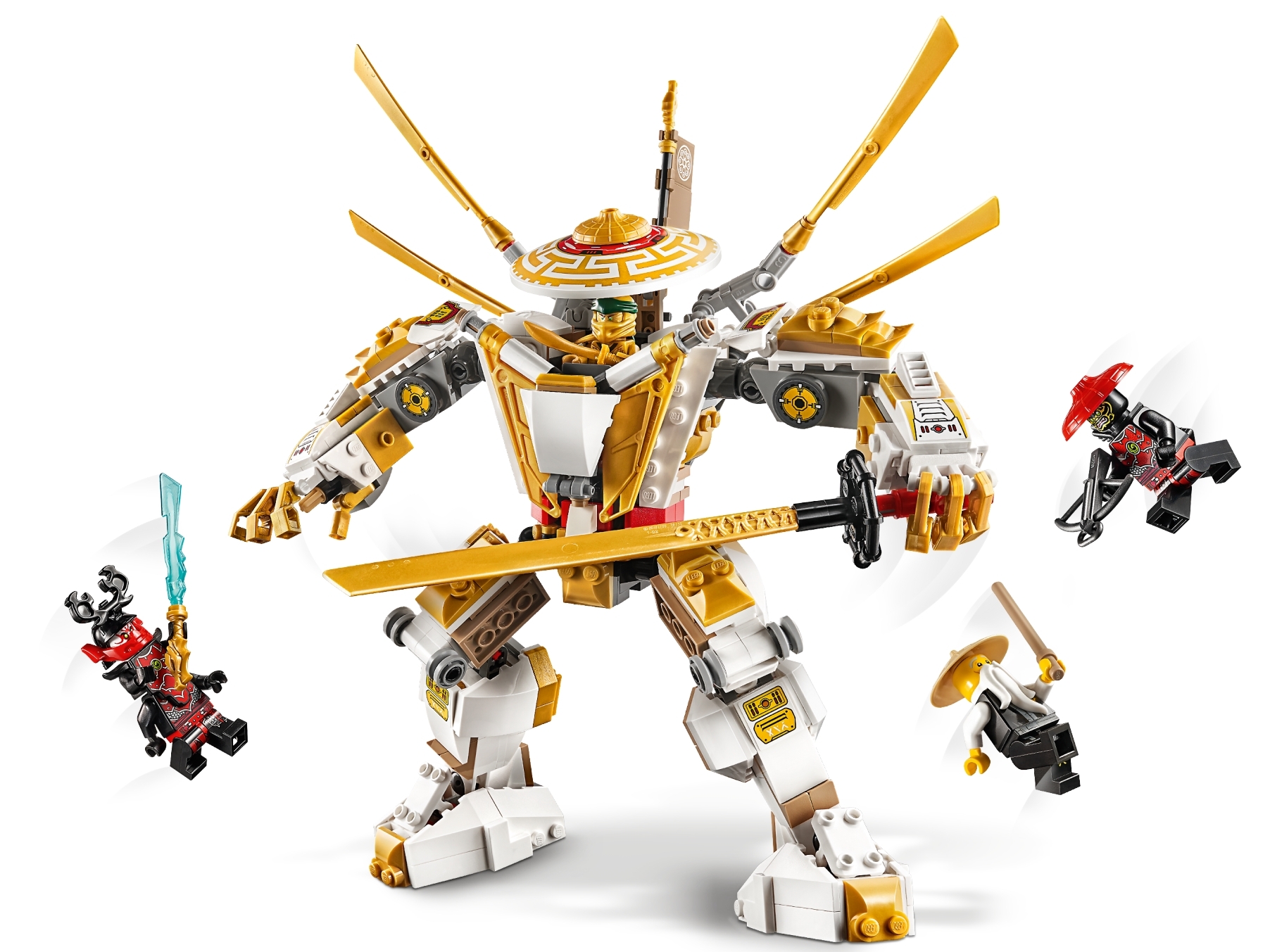 NEW Golden Mech LEGO Ninjago Set 71702 