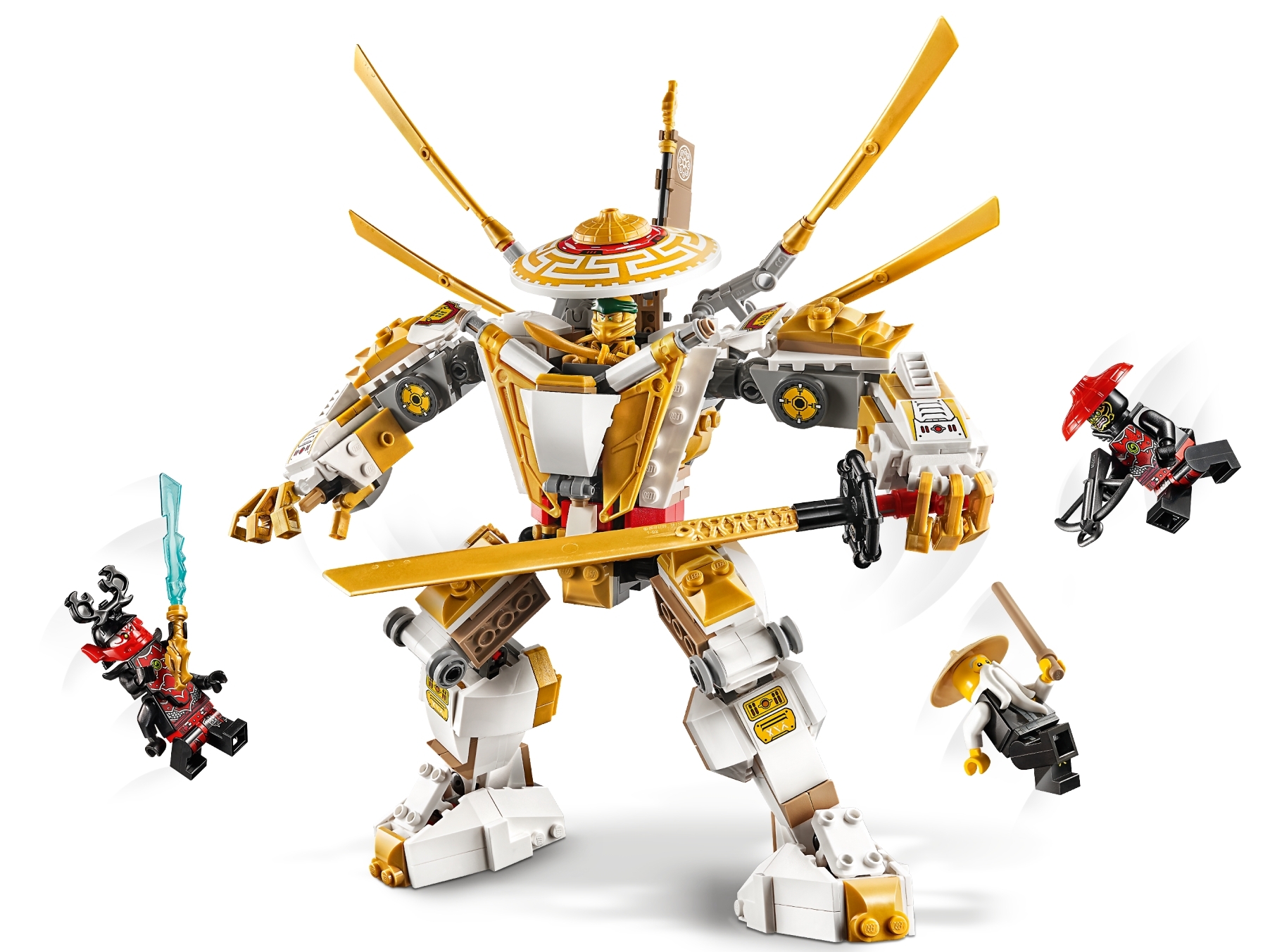 LEGO® NINJAGO® 71702 Le robot d'or - Lego