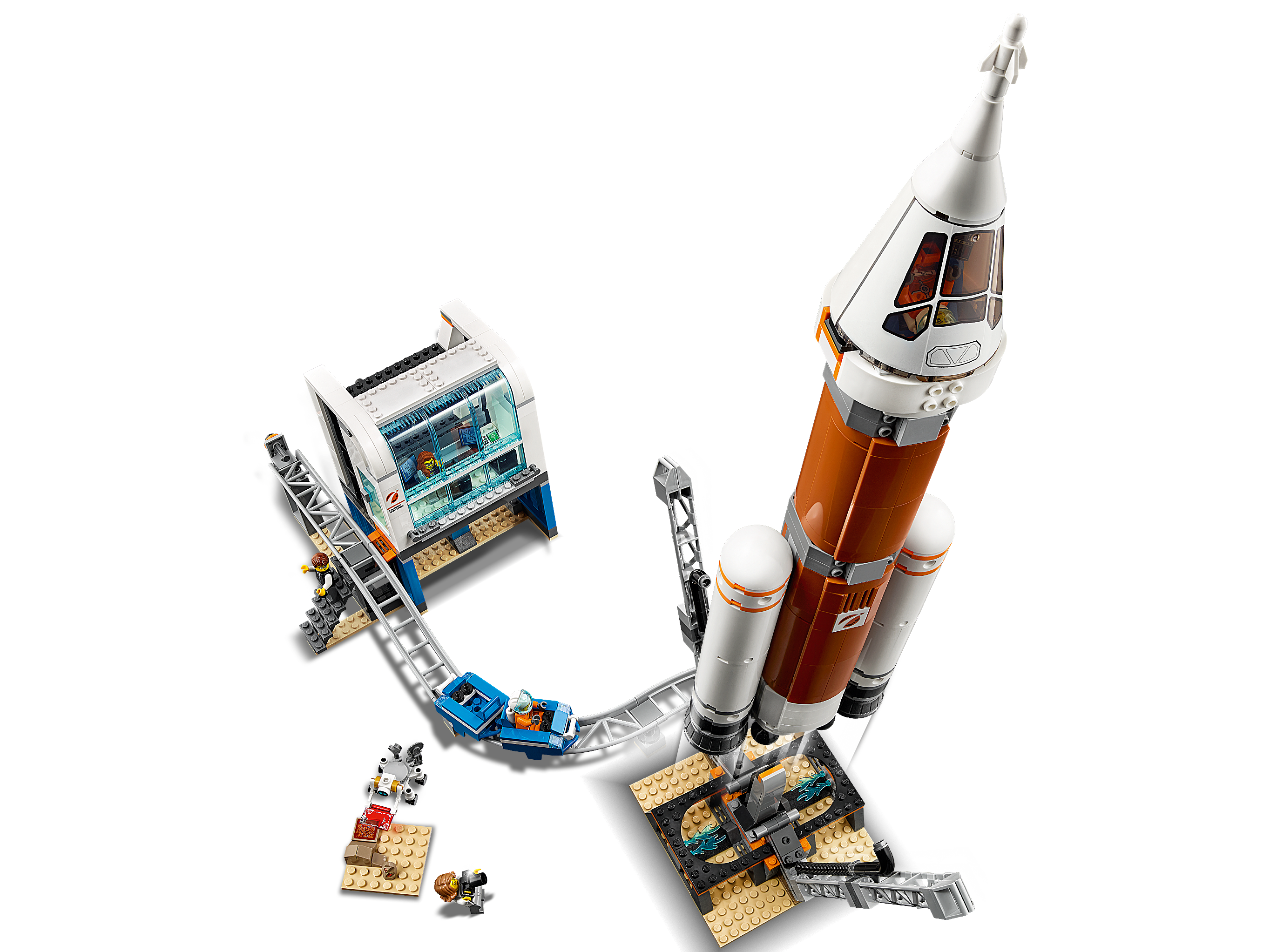 Deep Space Rocket and Launch Control LEGO City for sale online 60228 