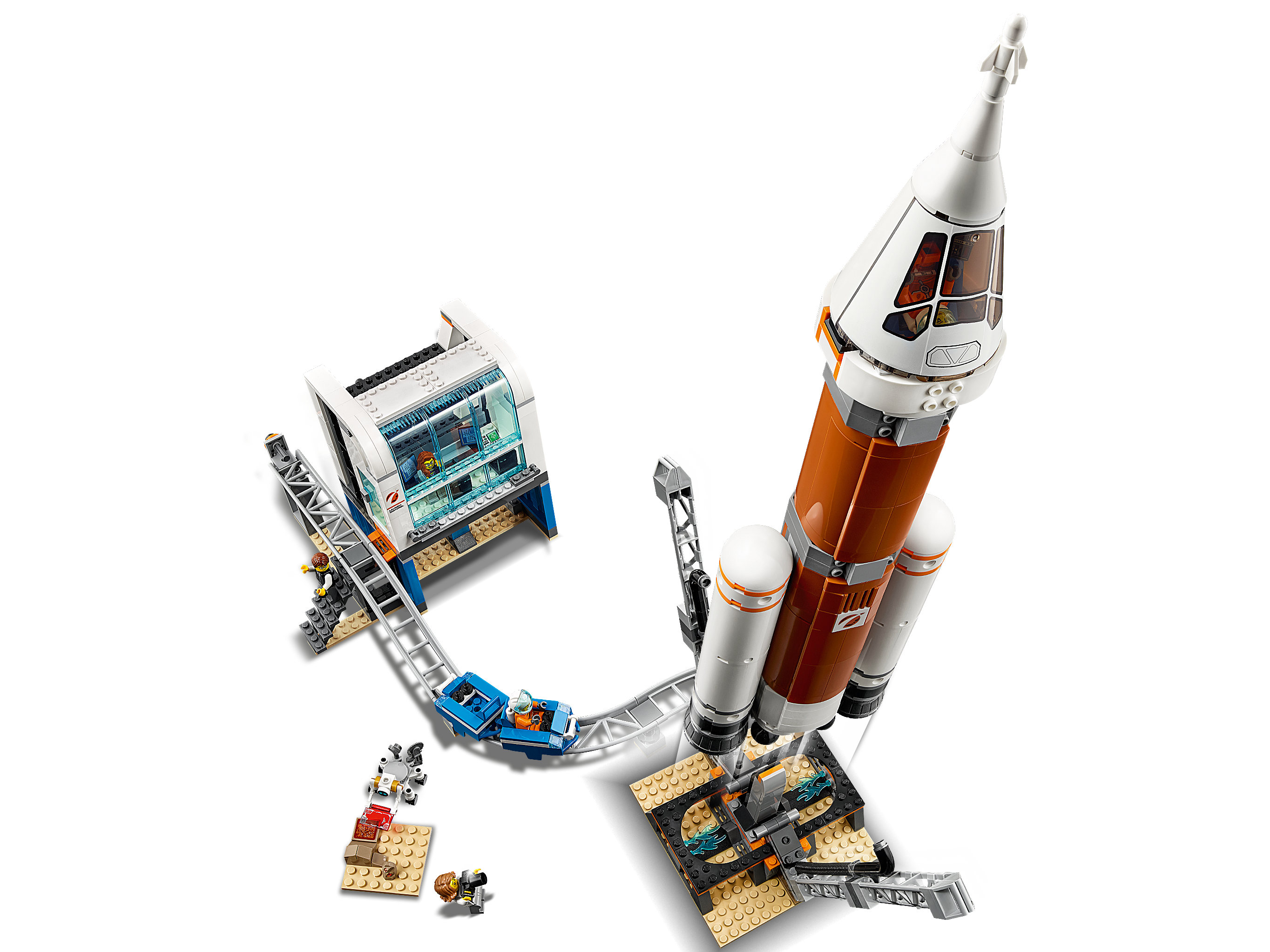 Deep Space Rocket and Control 60228 | City | online at the Official LEGO® Shop US