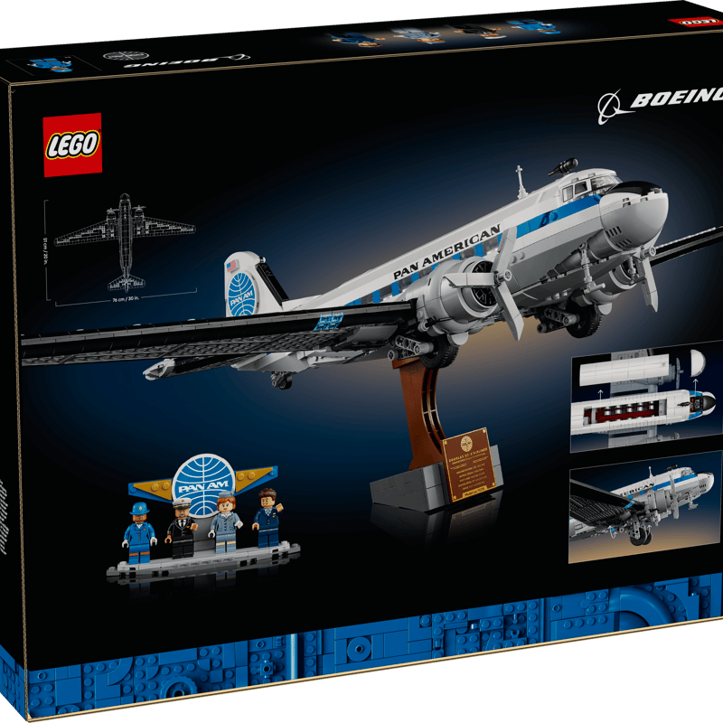 Douglas™ DC-3™ PAN AM® 旅客機 11378 | LEGO® Icons |レゴ®ストア公式 Douglas™ DC-3™ PAN AM® 旅客機 11378 | LEGO® Icons |レゴ®ストア公式