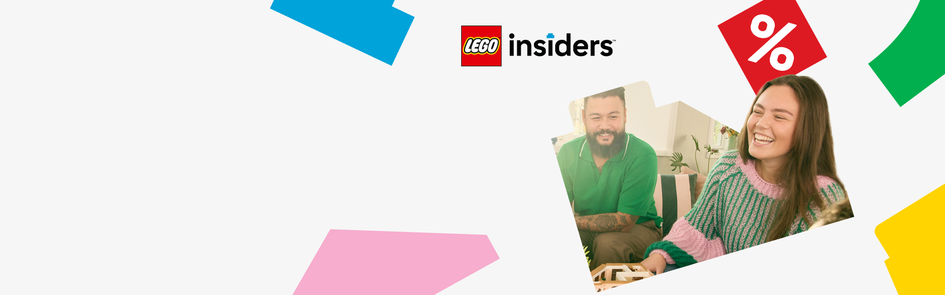 Bespaar met de LEGO® Insiders-prijs.