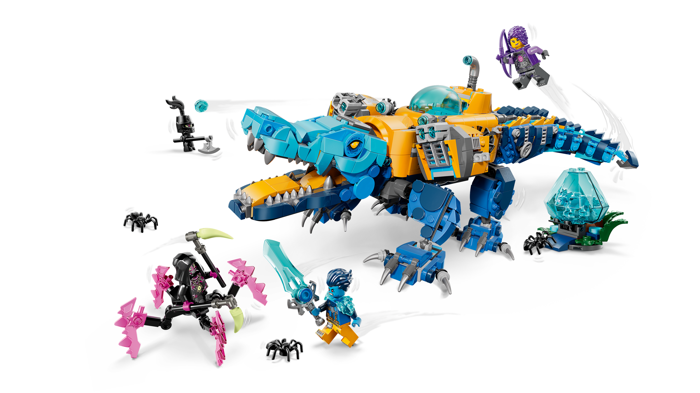 Crocodile Submarine 71512 | LEGO® DREAMZzz™ | Buy online at the