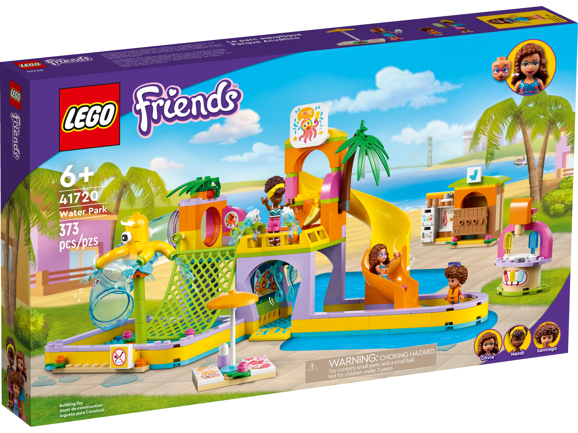 friendship Dissipation blue whale Water Park 41720 | Friends | Buy online at the Official LEGO® Shop US