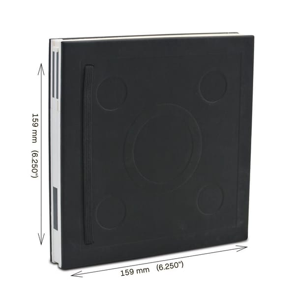 Locking Notebook with Gel Pen – Black - Image 4