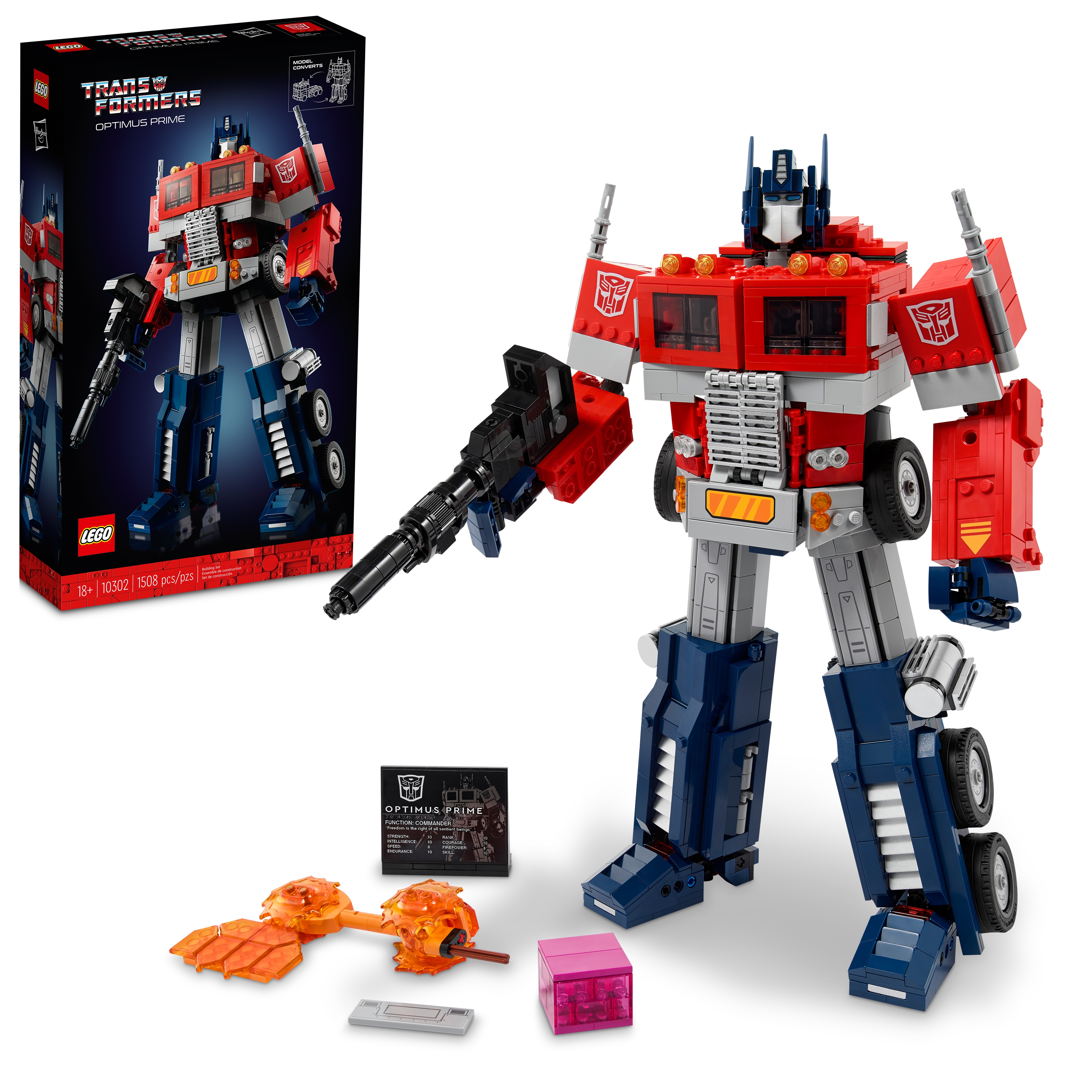 Optimus Prime | LEGO® Icons | Buy online at Official LEGO® Shop US