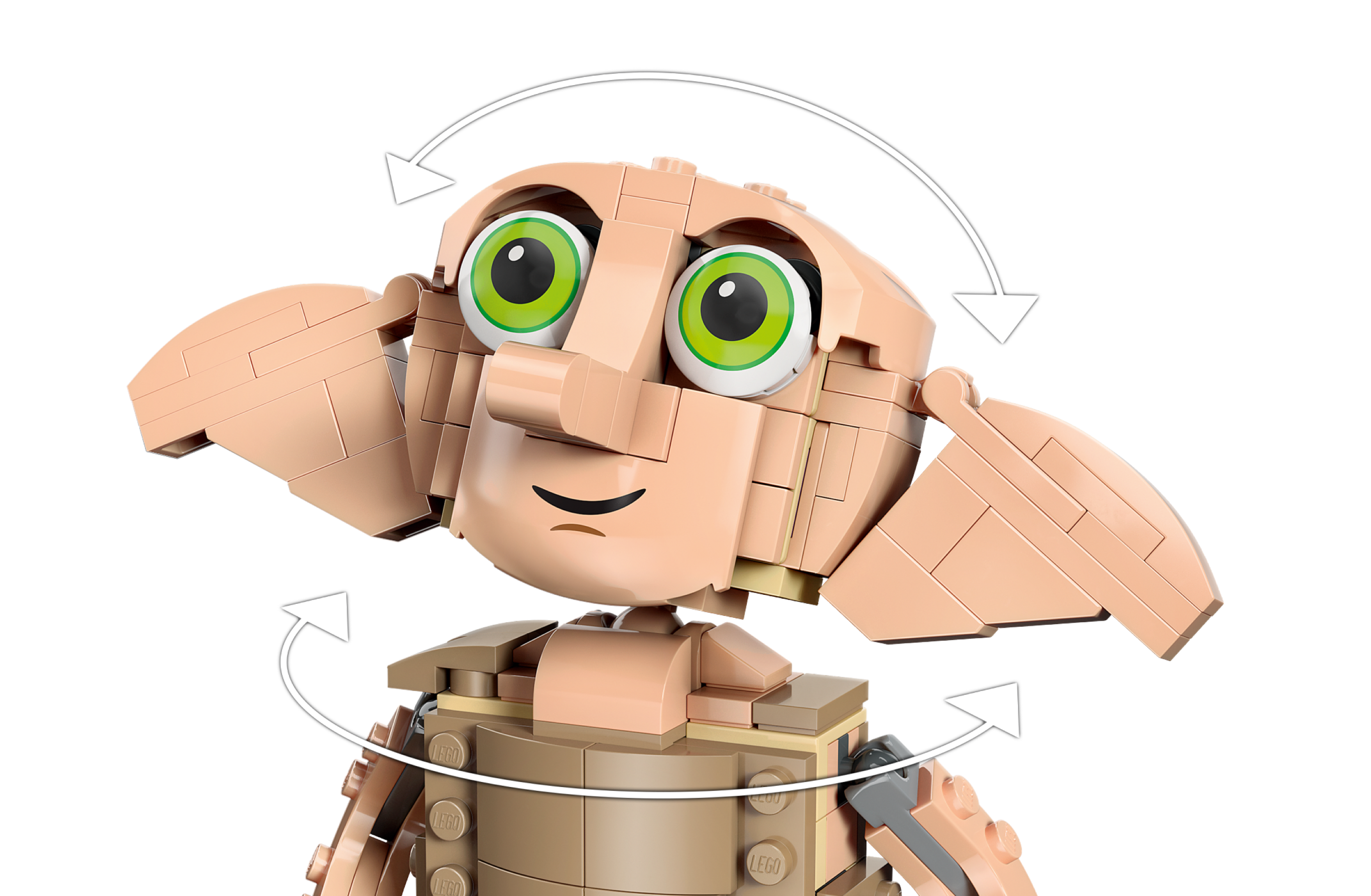 LEGO 76421 Harry Potter Dobby l'Elfe de Maison, Jouet de Figurine et  Accessoire de Décoration, Collection de Personnages & 21178 Minecraft Le  Refuge du Renard, Jouet de Construction de Maison : 