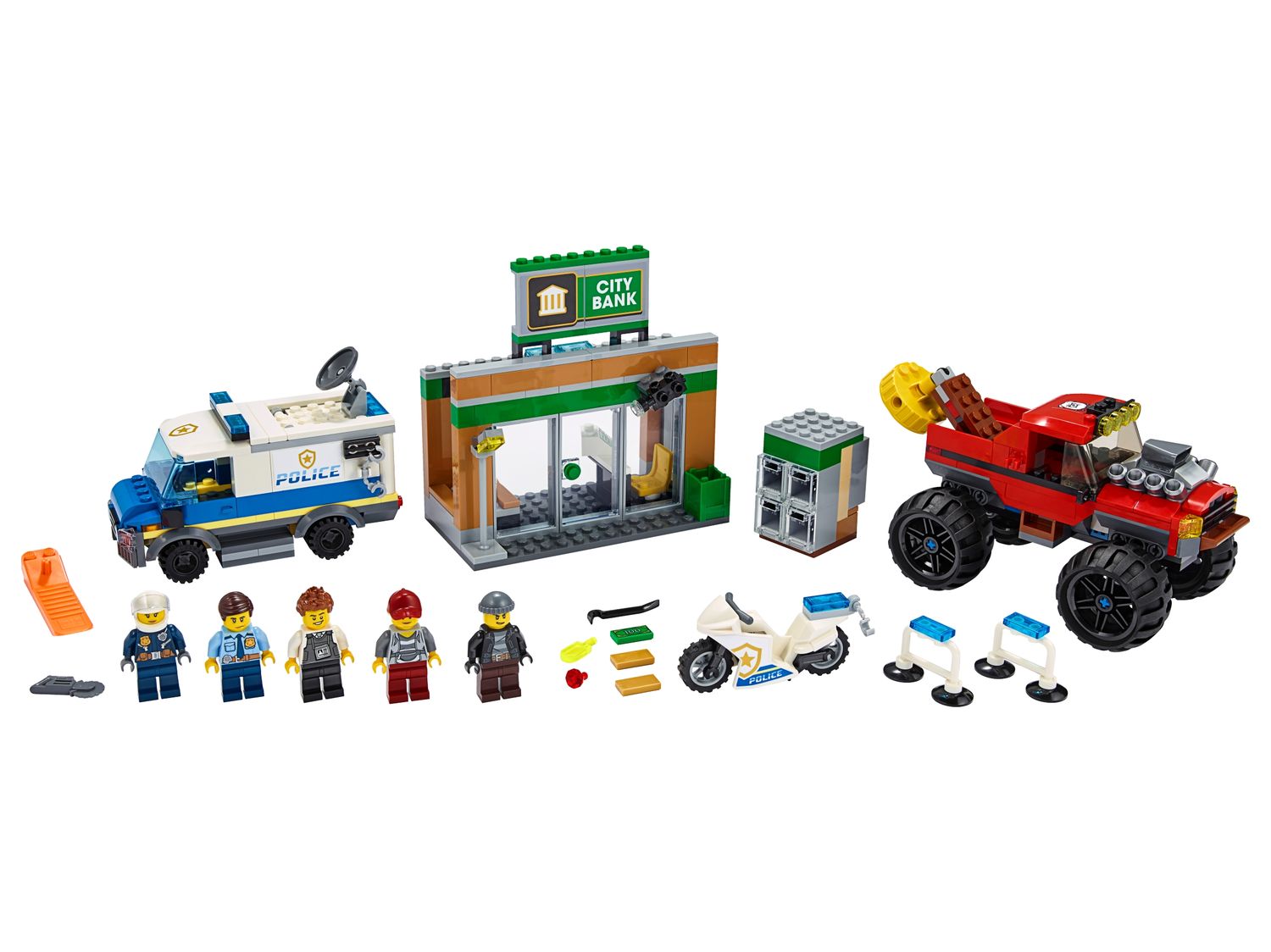 Police Monster Truck Heist