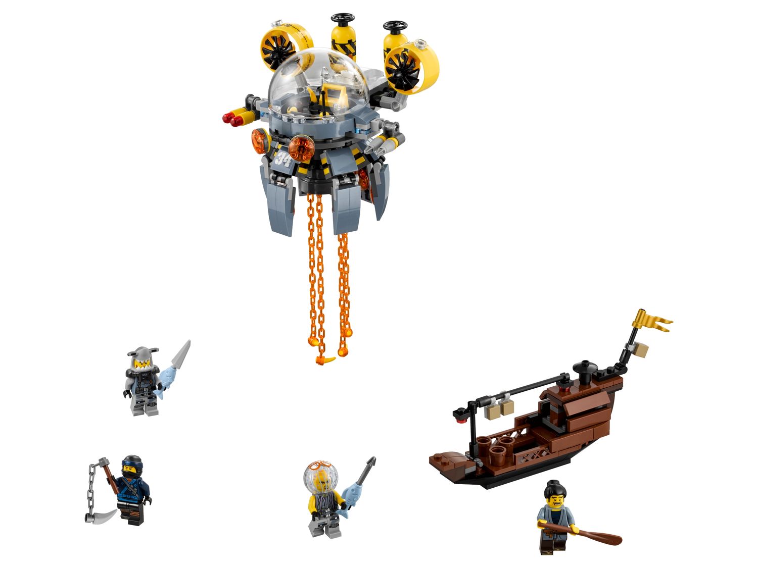 Flying Jelly Sub 70610 THE LEGO® NINJAGO® MOVIE™ Buy online at